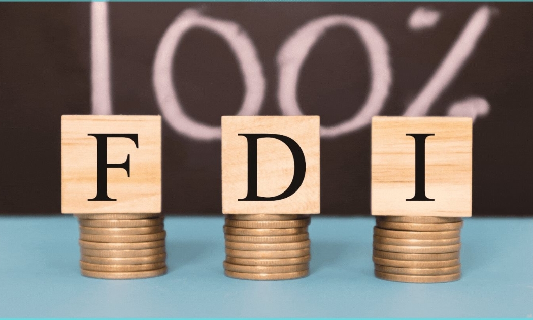 Tổng vốn đầu tư nước ngoài (FDI) đăng ký vào Việt Nam ghi nhận mức tăng trưởng ấn tượng.