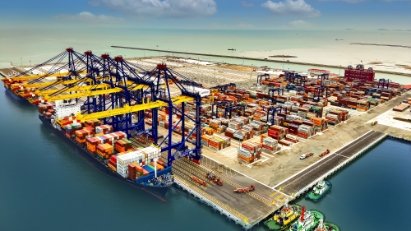 International Container Terminal officially operates in Hai Phong