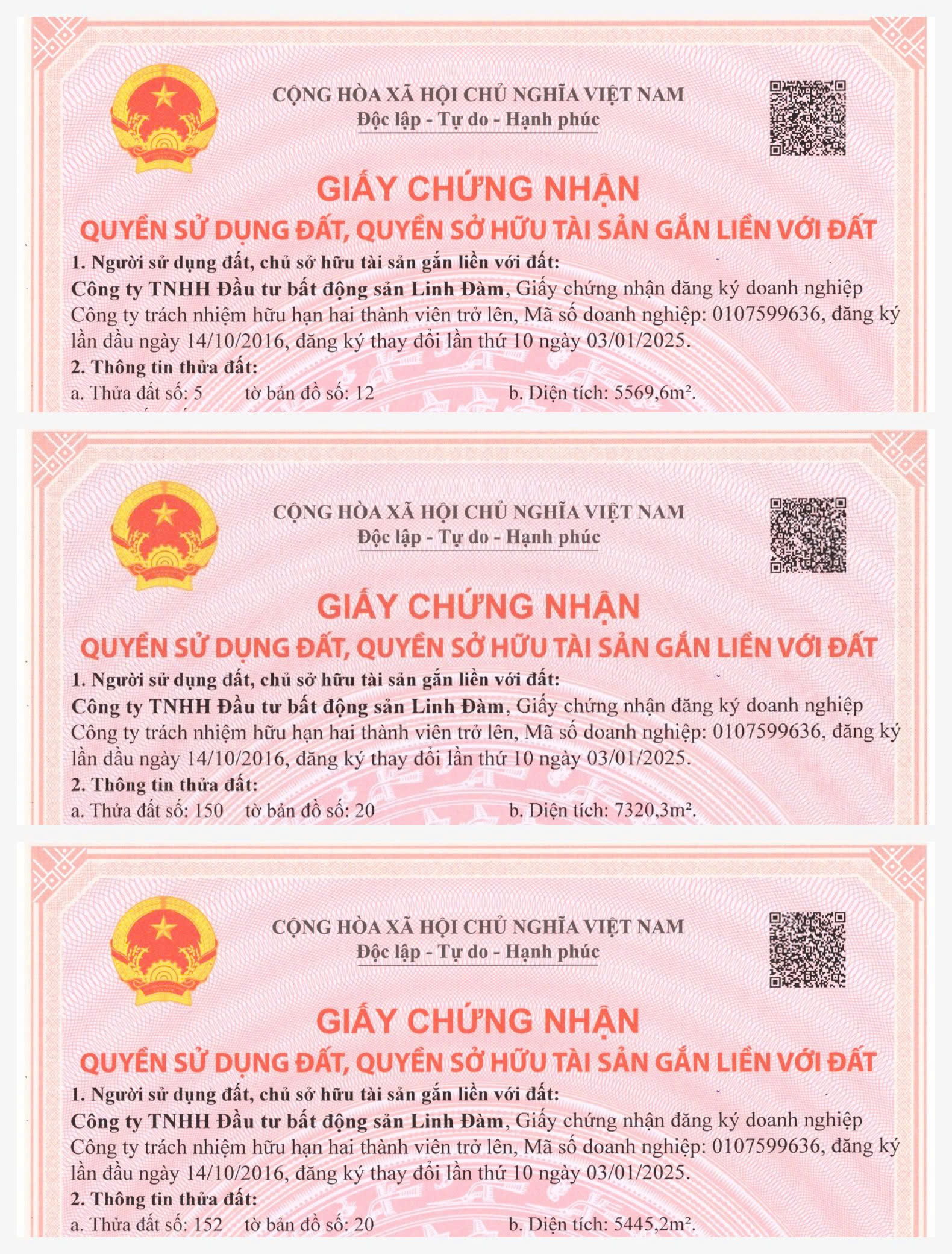 3 tòa nhà thuộc Dự án Hanoi Melody Residences được cấp sổ đỏ, củng cố niềm tin cho khách hàng.