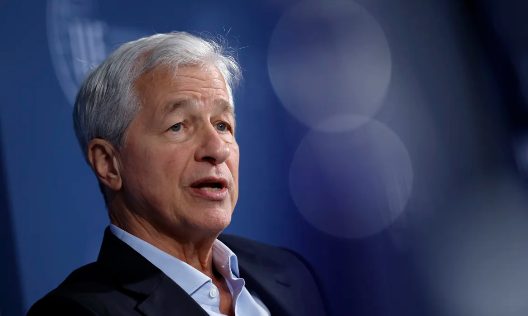 Ông Jamie Dimon, CEO ngân hàng JPMorgan Chase - Ảnh: Getty Images