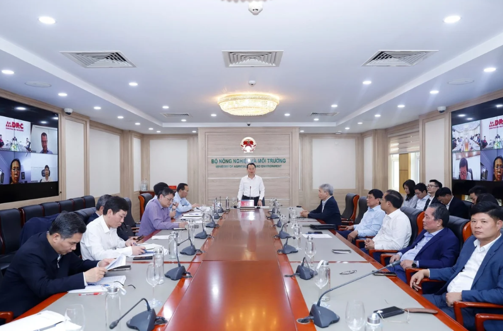 Bộ trưởng Đỗ Đức Duy chủ trì cuộc họp chiều 7/4/2025.