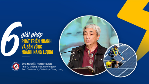 Sáu giải pháp phát triển nhanh và bền vững ngành năng lượng