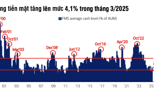 Thương chiến khốc liệt, các quỹ đầu tư thế giới tăng nắm tiền mặt