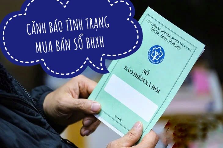 Cảnh báo tình trạng mua bán sổ Bảo hiểm xã hội trên các nền tảng mạng xã hội - Ảnh minh họa.
