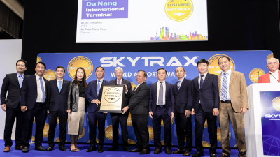Da Nang airport terminal certified 5-star by Skytrax for second time