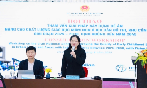 Nâng cao chất lượng giáo dục mầm non ở đô thị, khu công nghiệp