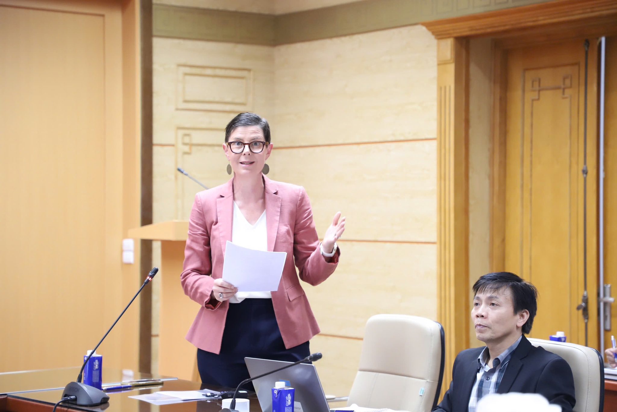 TS. Angela Prat,&nbsp;Trưởng đại diện Tổ chức Y tế Thế giới tại Việt Nam.