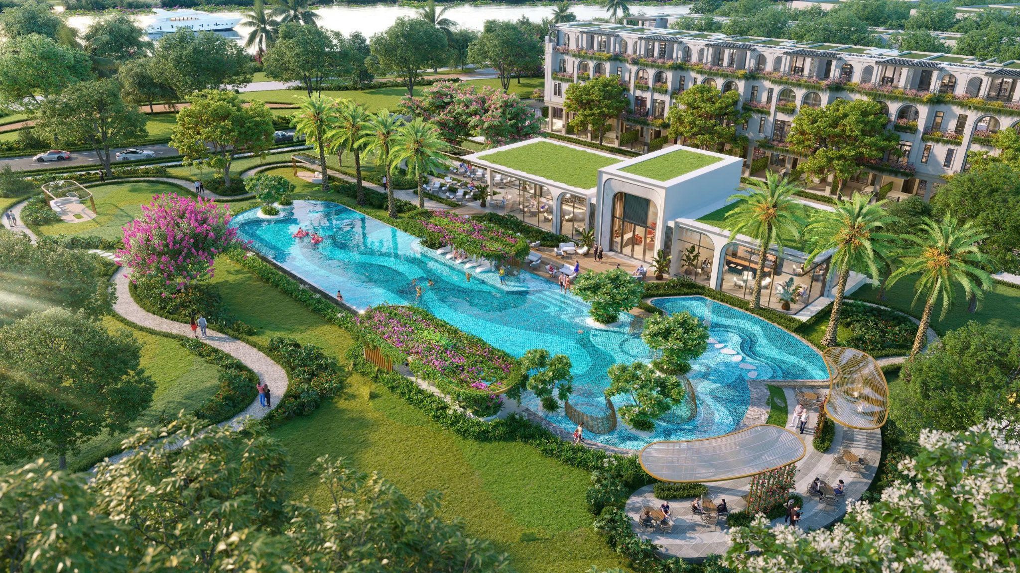 Quy hoạch Quy Nhơn Iconic đầy mảng xanh, mang lại giá trị sống an lành. Nguồn: Realty Holdings.