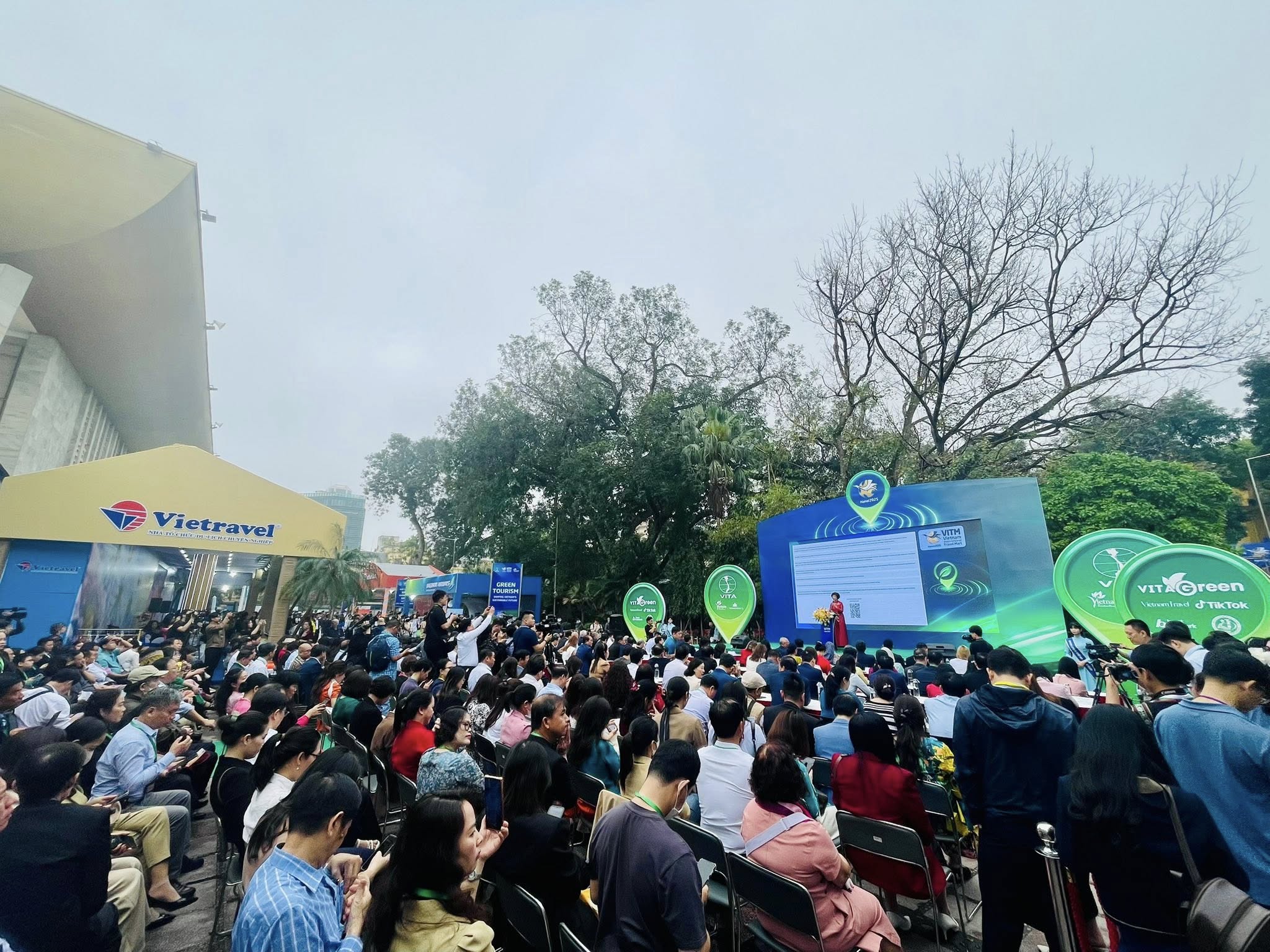 Lễ khai mạc VITM Hà Nội 2025 sáng ngày 10/4/2025.