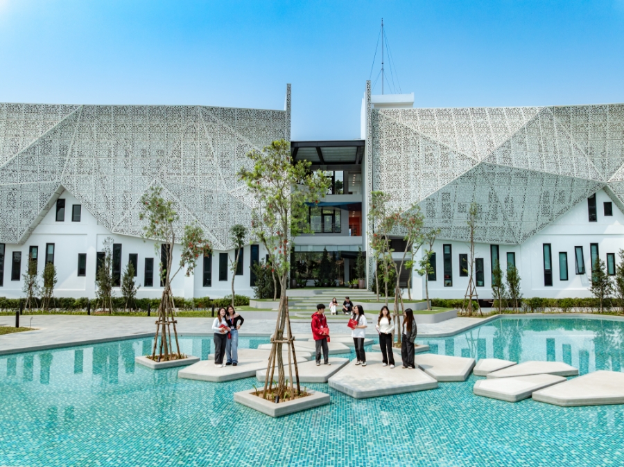 Khuôn viên của trường Đại học Anh Quốc Việt Nam. Ảnh minh hoạ