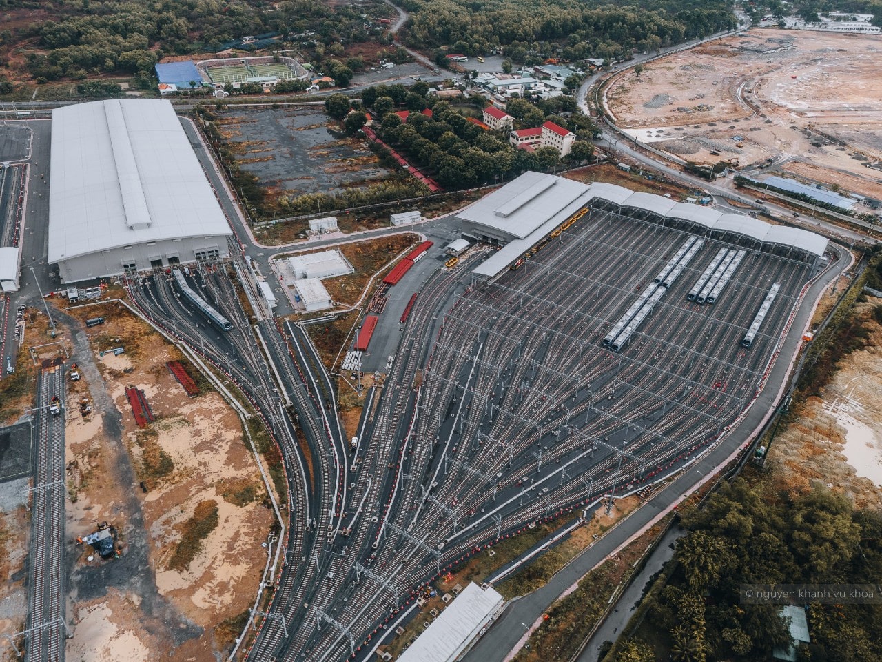 Depot Long Bình tọa lạc tại phường Long Bình, TP Thủ Đức, cạnh bến xe miền Đông mới. Ảnh: Du lịch plus