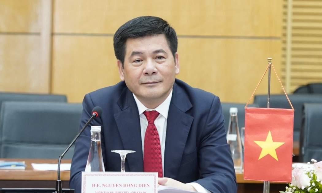 Bộ trưởng Bộ Công Thương Nguyễn Hồng Diên là Trưởng Đoàn đàm phán Chính phủ về các vấn đề thương mại với Hoa Kỳ - Nguồn: Bộ Công thương.