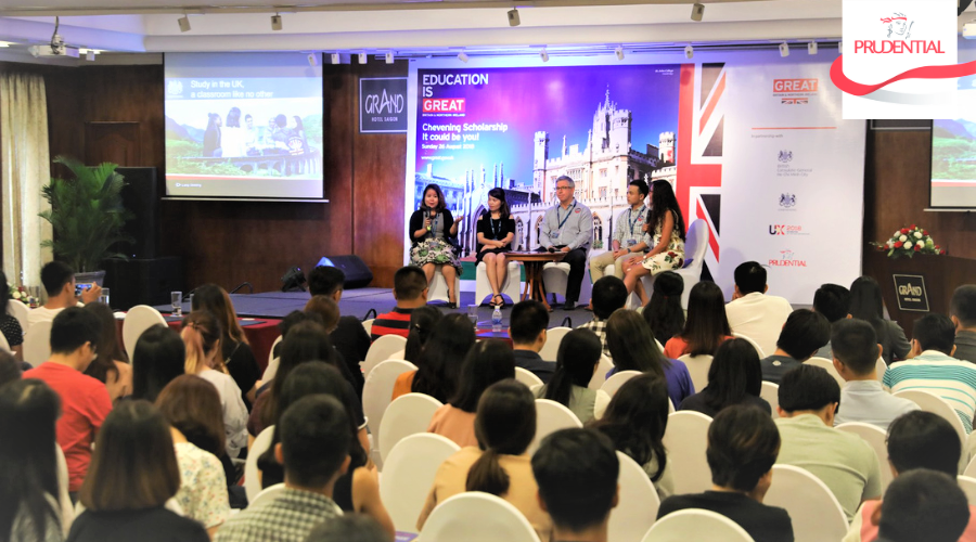Sự kiện giới thiệu đến các ứng viên về học bổng Chevening.