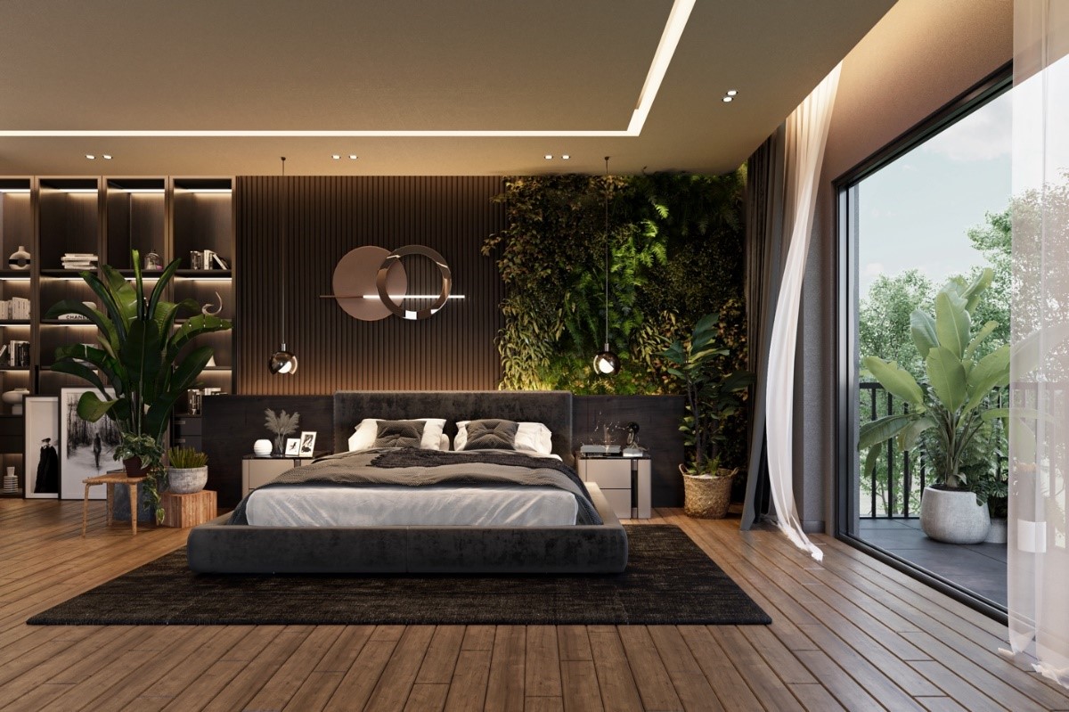 Diện t&iacute;ch tại căn biệt thự được tối ưu, tạo cảm gi&aacute;c kh&ocirc;ng gian rộng r&atilde;i v&agrave; đối lưu sinh kh&iacute;.