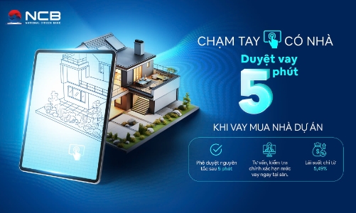NCB vận hành hệ thống RLOS, tư vấn và giải ngân khoản vay nhanh chóng, chính xác