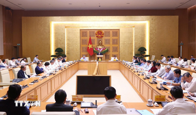 Quang cảnh phi&ecirc;n họp - Ảnh: VGP