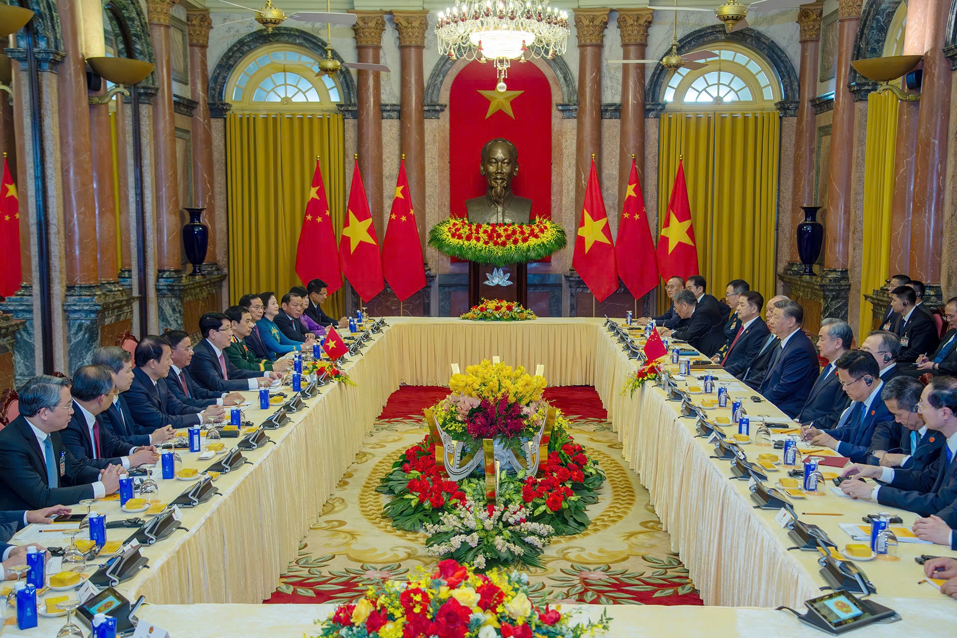 Quang cảnh hội đàm - Ảnh: VGP
