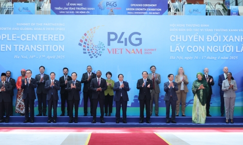 Việt Nam khai mạc Hội nghị Thượng đỉnh P4G 2025: Định hình tương lai xanh lấy con người làm trung tâm