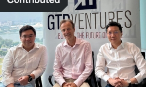 Các đồng sáng lập của DutyCast và GTR Ventures (Từ trái sang phải: Tâm Đặng, Rupert Sayer, Kelvin Tan)