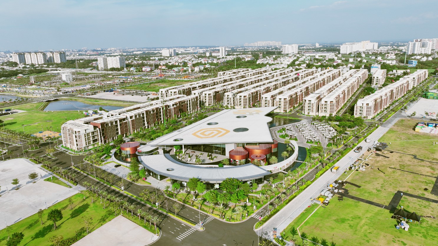 The Global City - Khu đ&ocirc; thị chuẩn quốc tế được thiết kế bởi Foster Partners. Ảnh: Masterise Homes.