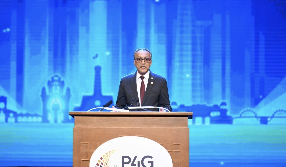 &Ocirc;ng Ani Dasgupta, Chủ tịch Viện T&agrave;i nguy&ecirc;n Thế giới (WRI) nhận định cần tăng cường đ&oacute;ng g&oacute;p của khu vực tư nh&acirc;n trong qu&aacute; tr&igrave;nh ph&aacute;t triển bền vững.&nbsp;