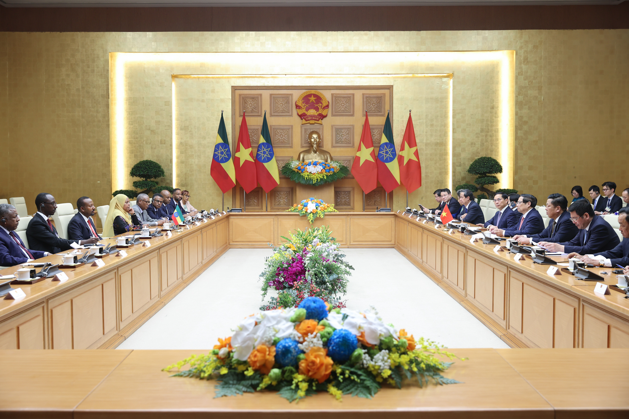 Quang cảnh hội đàm - Ảnh: VGP