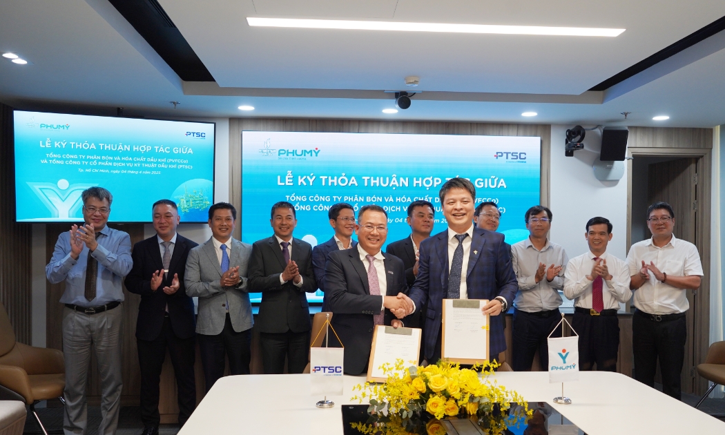 Việc ký kết thỏa thuận giữa Phú Mỹ và PTSC mở ra bước phát triển mới trong việc tối ưu hóa chuỗi cung ứng và nâng cao năng lực dịch vụ logistics trong ngành phân bón - hóa chất.