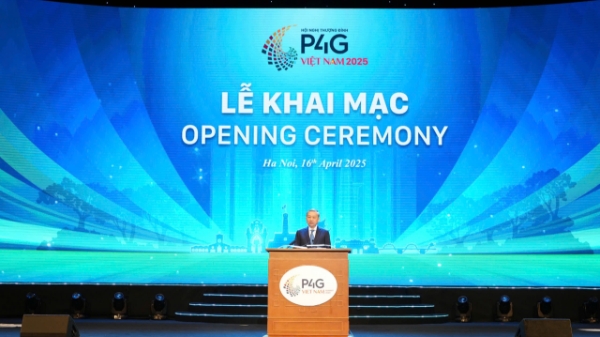 Toàn cảnh Lễ khai mạc Hội nghị thượng đỉnh Diễn đàn Đối tác vì Tăng trưởng xanh và Mục tiêu toàn cầu (P4G) lần thứ tư