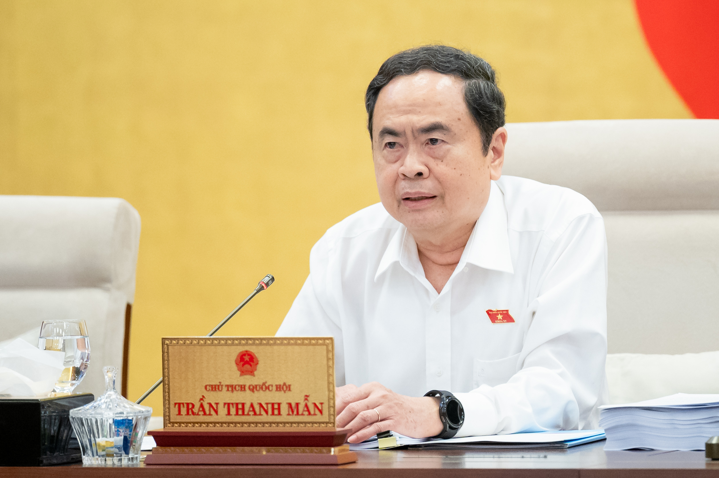 Chủ tịch Quốc hội lưu ý một số vấn đề trong thực hiện cải cách tiền lương. Ảnh: Quochoi.vn.