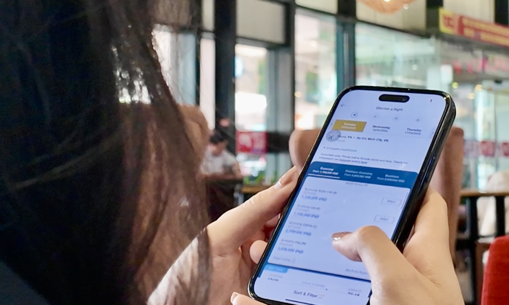 Hành khách có thể mua vé thông qua ứng dụng VNEID.