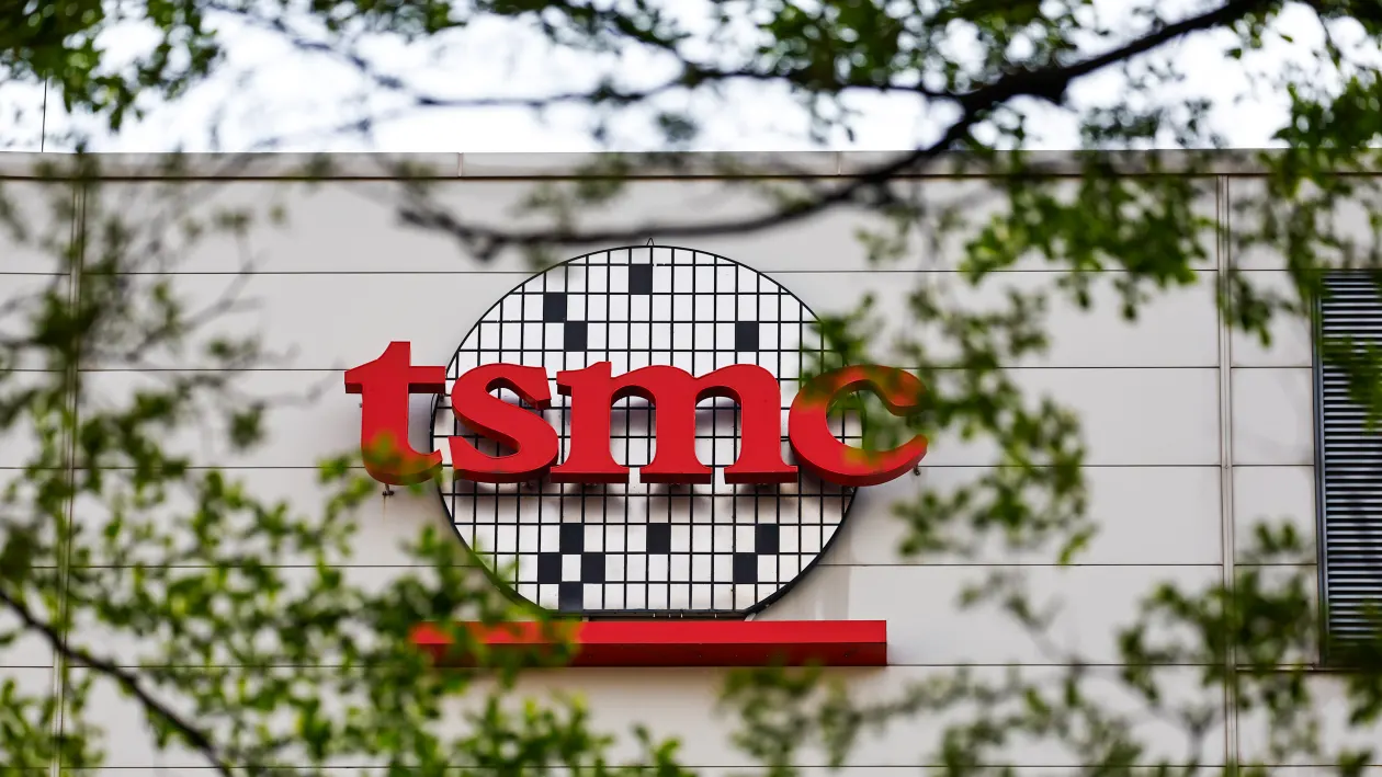 Trụ sở chính của Công ty Sản xuất Bán dẫn Đài Loan (TSMC) tại Tân Trúc, Đài Loan.