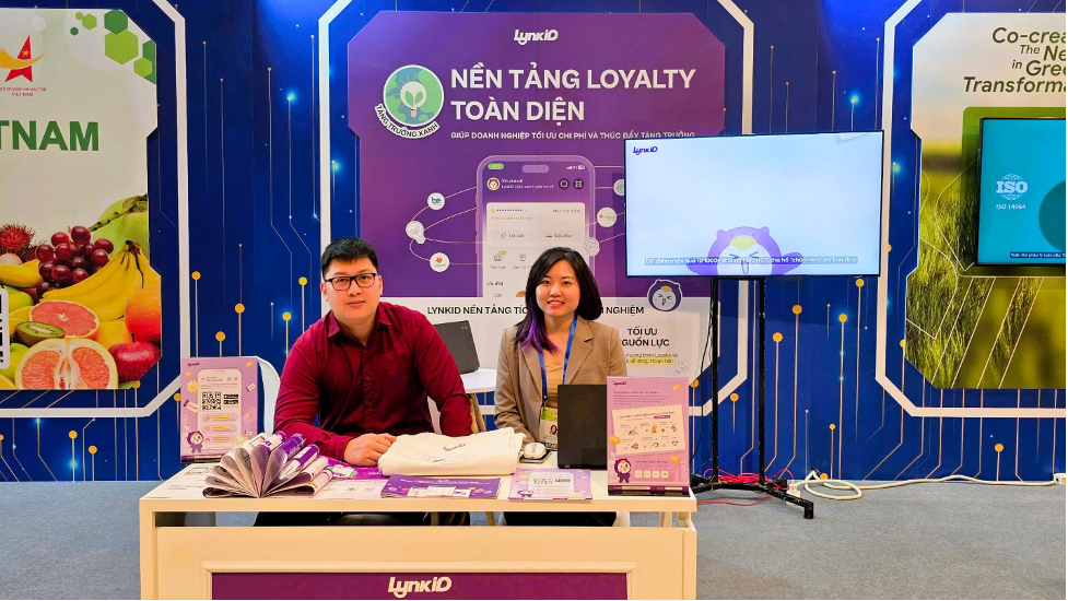 LynkiD's booth received a lot of attention at the P4G Summit