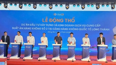 Construction of in-flight catering service facility for Long Thanh airport starts