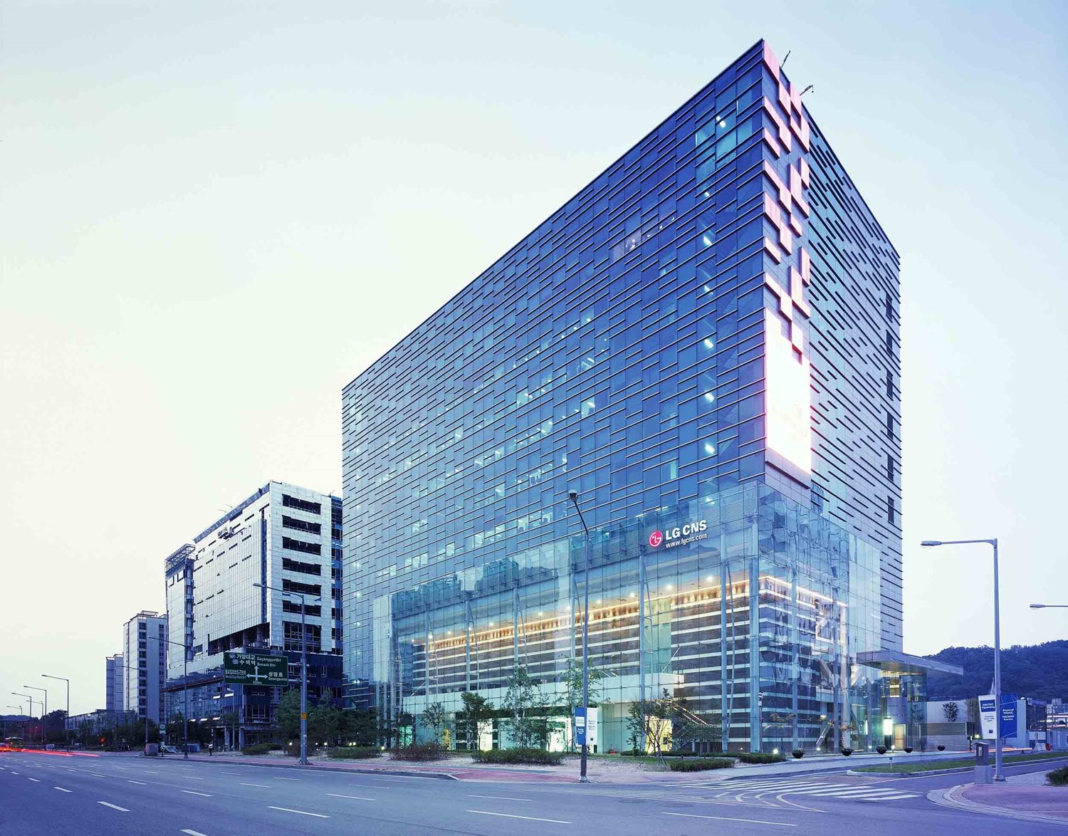 Công ty LG CNS tại Sangam (Hàn Quốc).