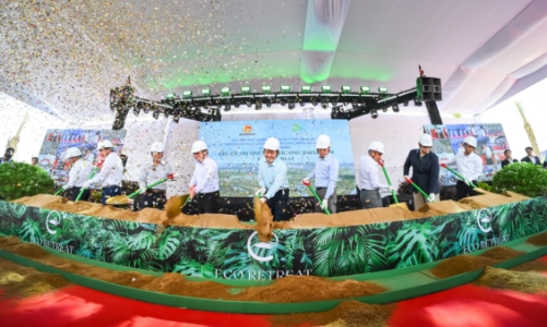Nhà sáng lập Ecopark chính thức khởi công dự án Eco Retreat tại phía Tây Sài Gòn