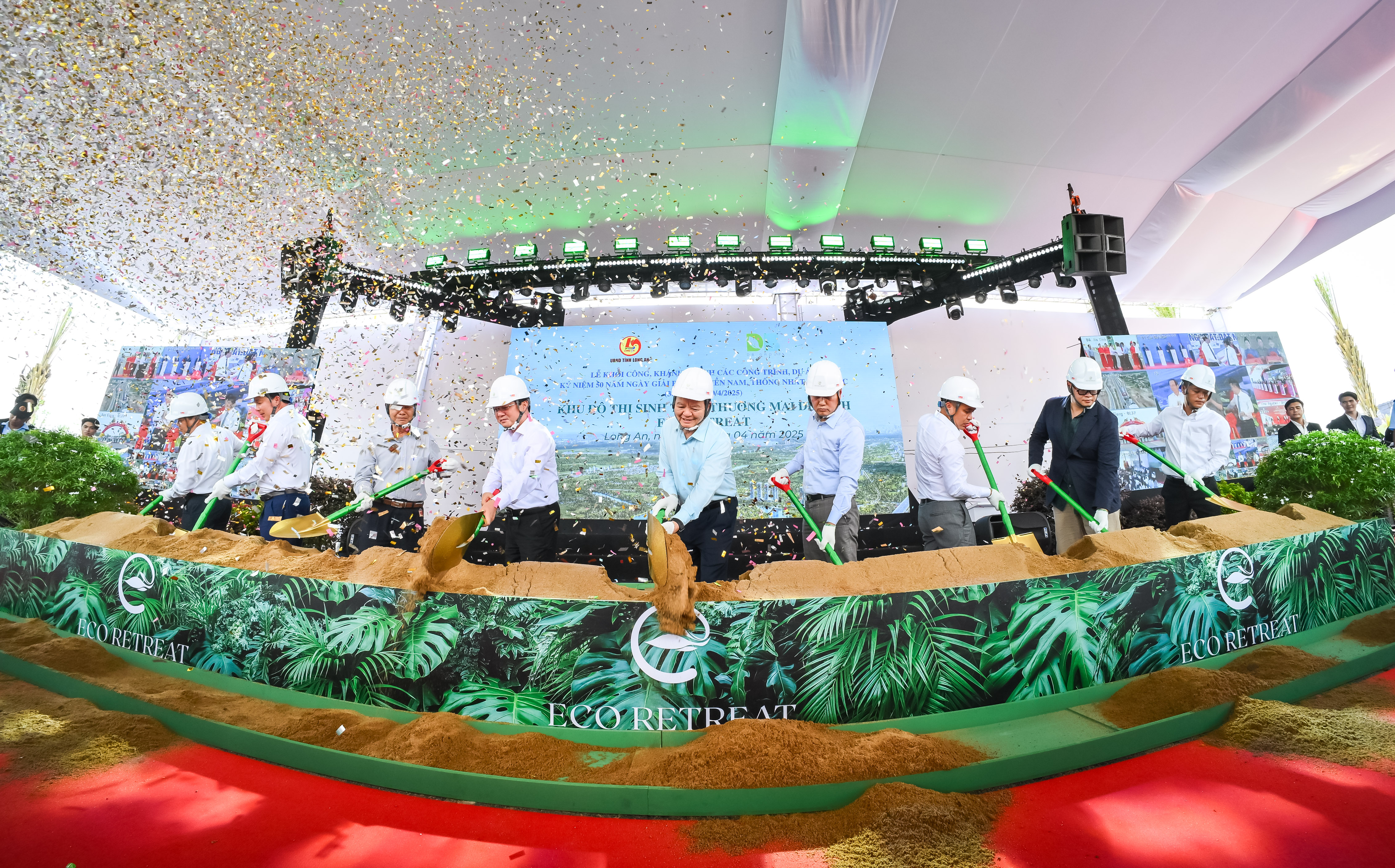 Dự án Eco Retreat khởi công, chào mừng 50 năm ngày Giải phóng miền Nam, thống nhất đất nước