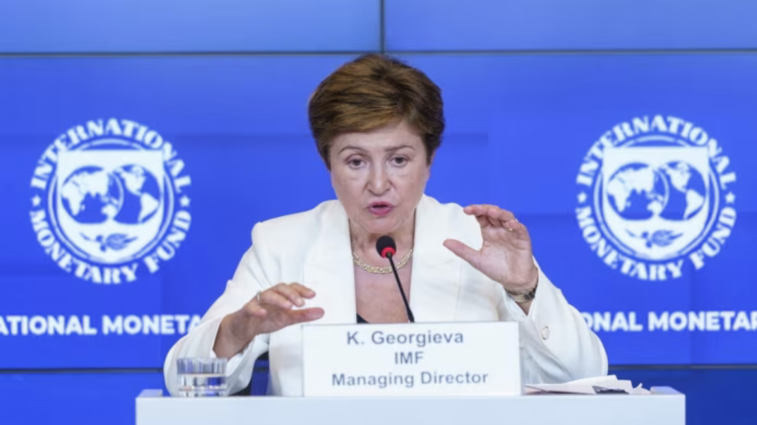 Tổng giám đốc IMF Kristalina Georgieva - Ảnh: Bloomberg.