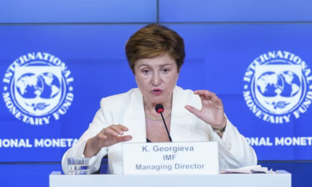 Tổng giám đốc IMF Kristalina Georgieva - Ảnh: Bloomberg.