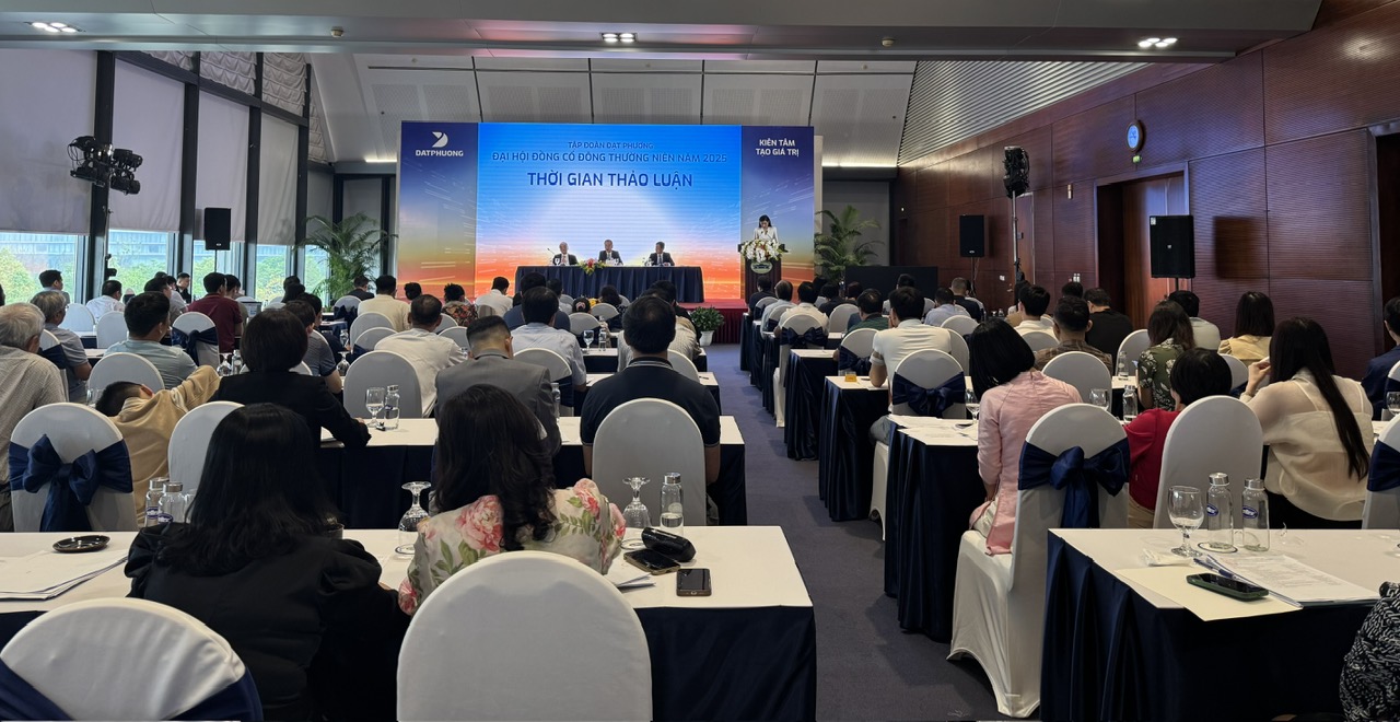 Toàn cảnh Đại hội đồng cổ đông thường niên năm 2025 Tập đoàn Đạt Phương
