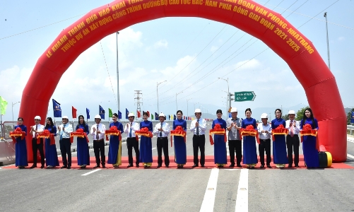 Khánh thành cao tốc Vân Phong - Nha Trang, mở lối phát triển cho khu vực Nam Trung Bộ