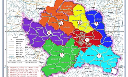 Thành phố Thanh Hóa tinh gọn thành 7 phường