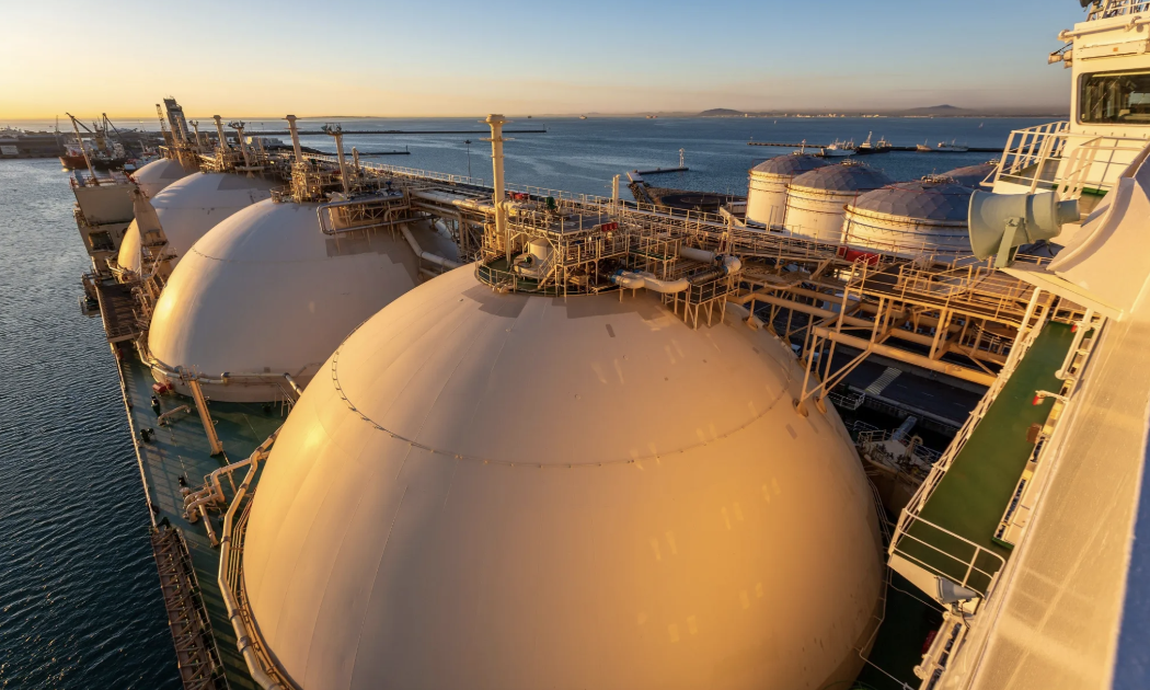 Một cơ sở LNG của Mỹ - Ảnh: Bloomberg.