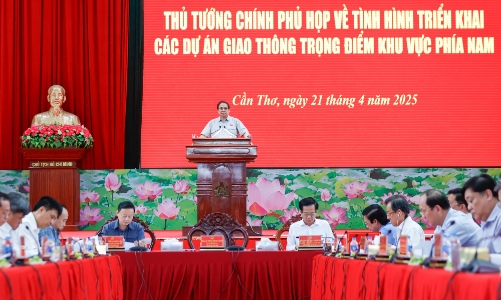 Thủ tướng: Đồng bằng sông Cửu Long phấn đấu có ít nhất 1.300 km cao tốc vào năm 2030