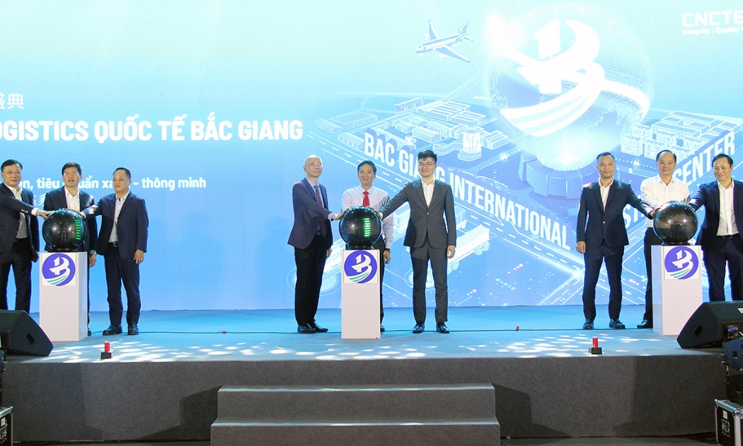 Lễ ra mắt Trung tâm Logistics Quốc tế Bắc Giang 