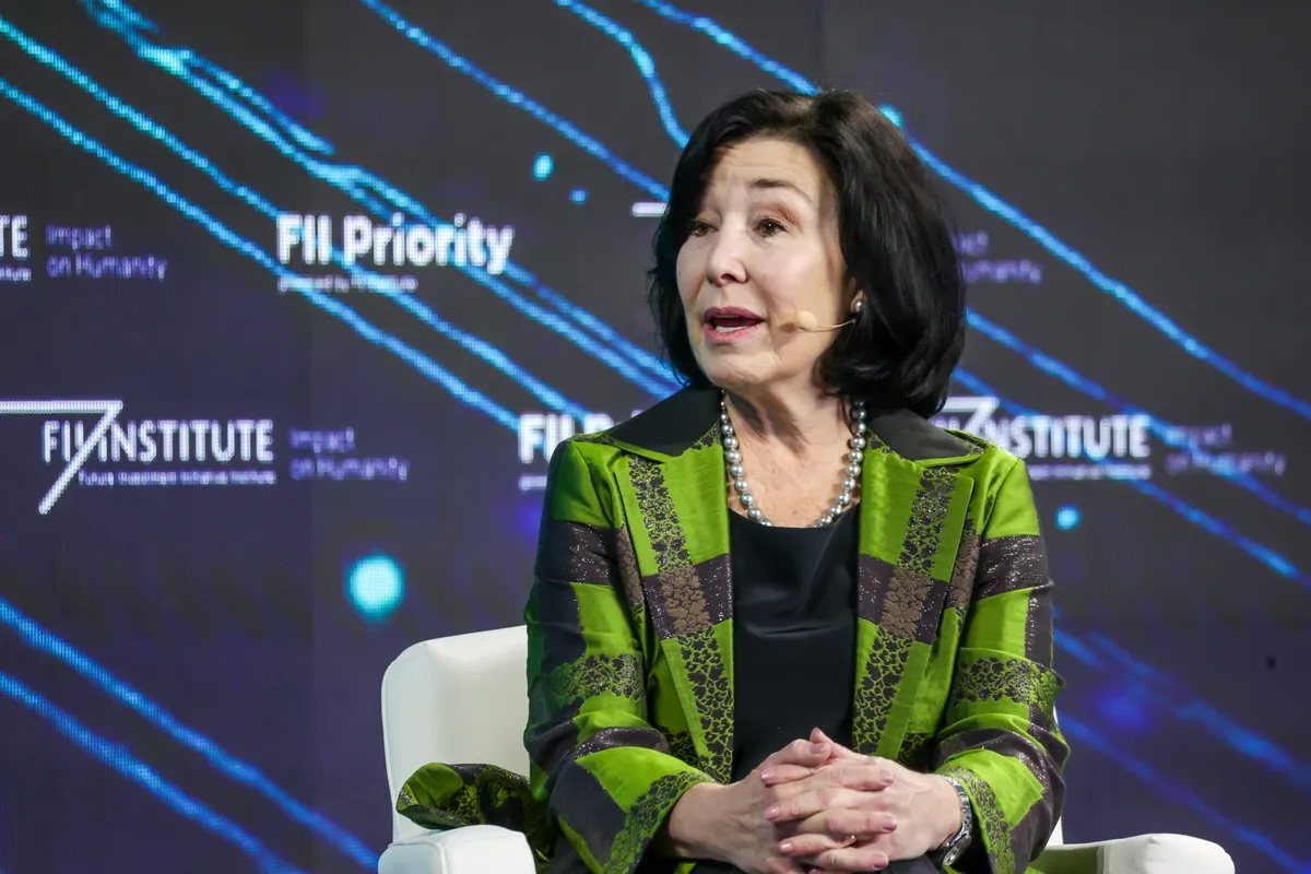 Bà Safra Catz  - Ảnh: Bloomberg