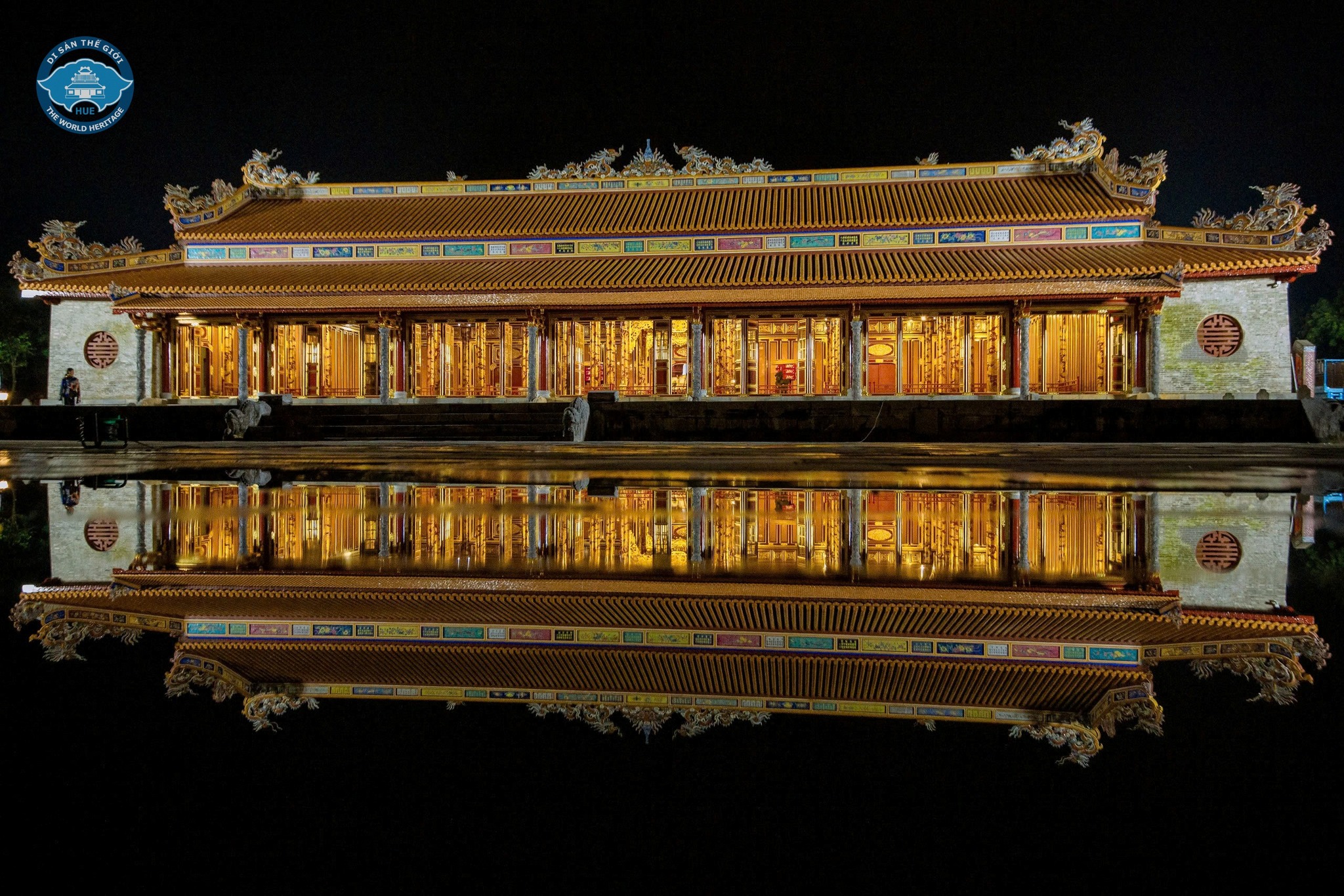 Điện Th&aacute;i H&ograve;a sau khi tr&ugrave;ng tu.