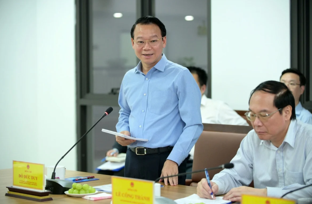 Bộ trưởng Đỗ Đức Duy: 