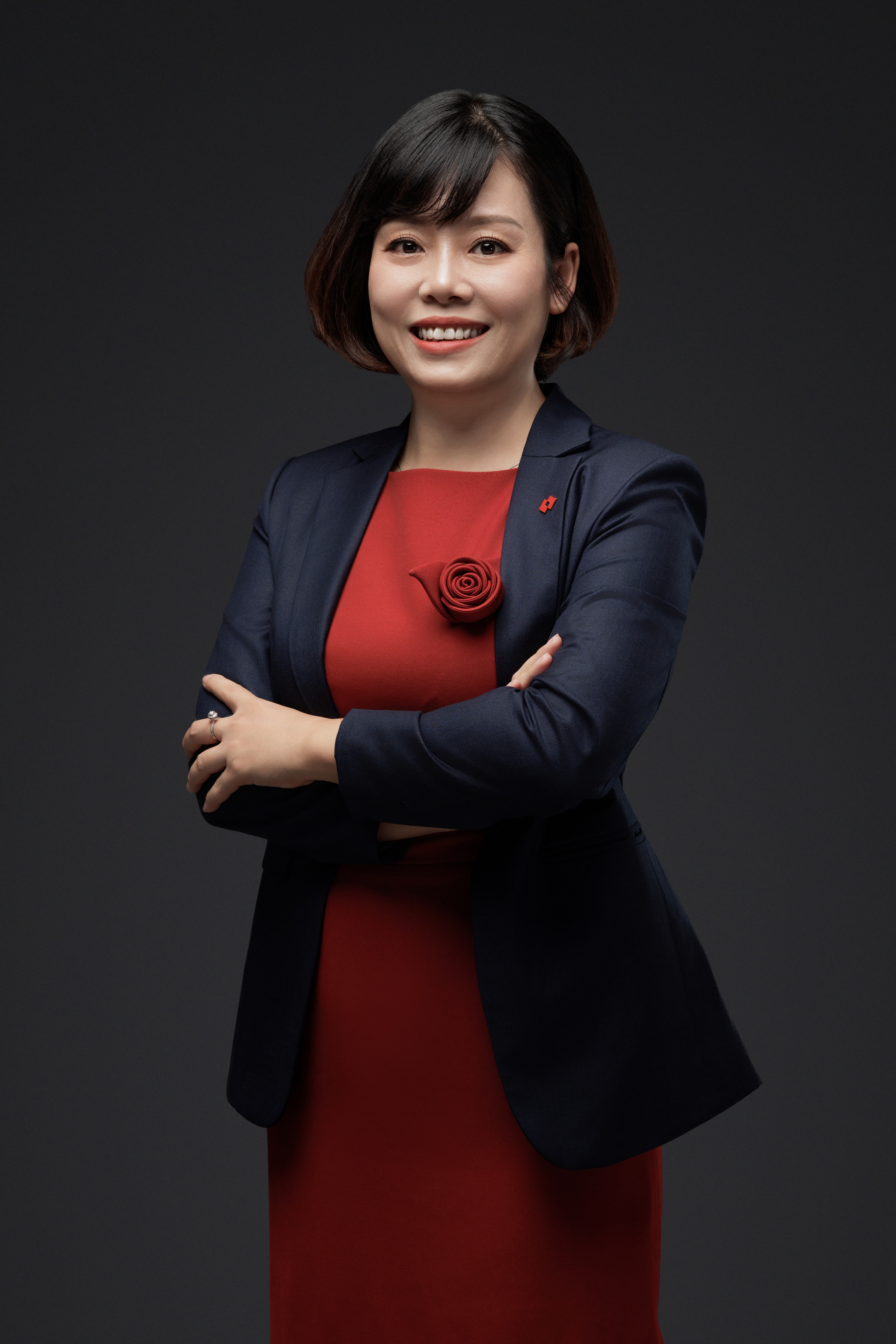 Bà Nguyễn Vân Linh, Phó Giám đốc Khối Ngân hàng bán lẻ Techcombank.