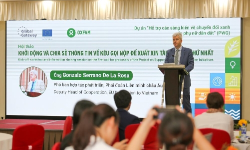 Dự án PWG sẽ tài trợ cho 65 sáng kiến chuyển đổi xanh do phụ nữ thực hiện