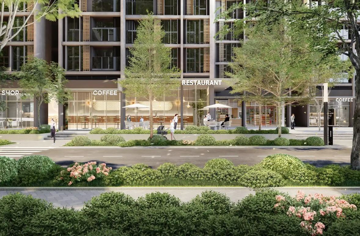 Hệ tiện &iacute;ch t&iacute;ch hợp tại dự &aacute;n Lumi Hanoi đ&aacute;p ứng nhu cầu giải tr&iacute;, mua sắm v&agrave; ẩm thực chỉ trong v&agrave;i ph&uacute;t di chuyển.